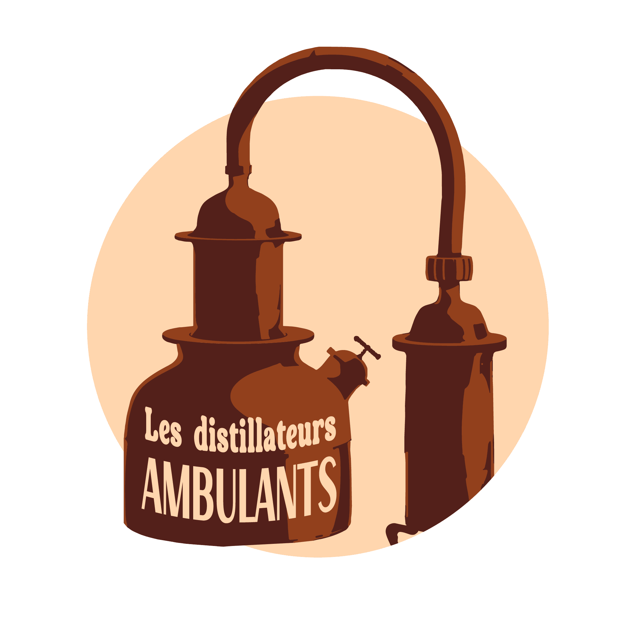 Logo des distillateurs ambulants de l’Ardèche, la Drôme, le Vaucluse et l’Isère
