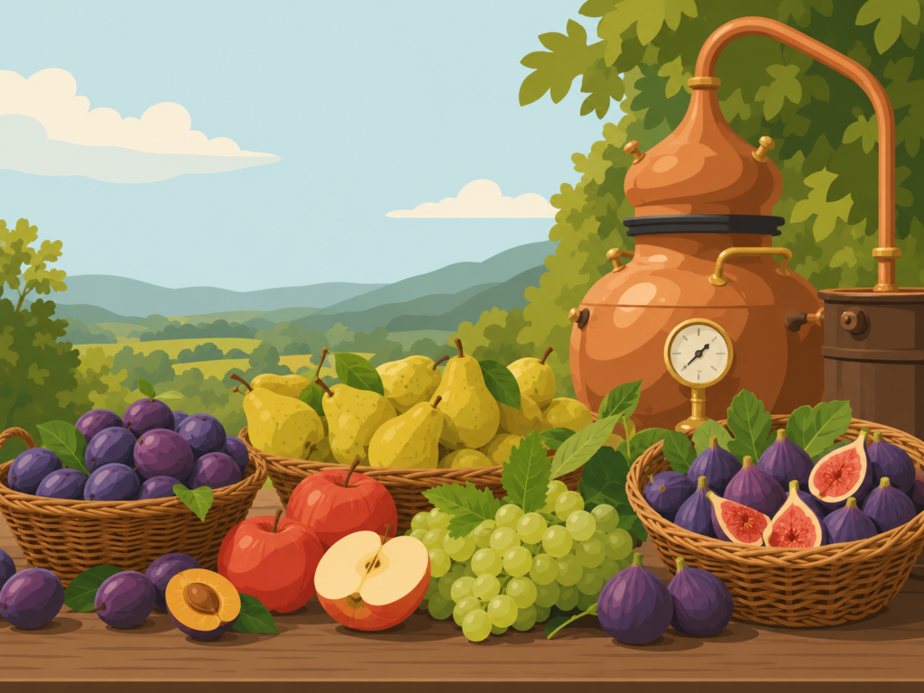 Quels fruits peut-on faire distiller en septembre ?